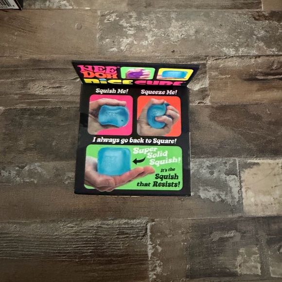 NEW Nice Cube Super Solid Squish! - Blue - Picture 2 of 4